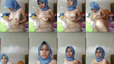bokep hijab- hijab doyan maen susu pamer memek-www.bokepterbaru.cam